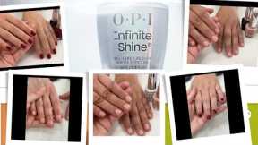 I tested the NEW OPI Infinite Shine on 5 different clients.