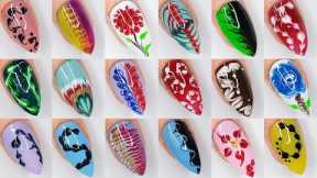 25+ Drag Marble Nail Art Designs | Easy Nail Art For Beginners #nailart #naildesign #easynailart