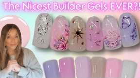✨️ Nicest Builder Gel EVER! Easy Sticker Nail Art Design | Overlay Nails | Madam Glam | Miss Jo's