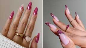 #128 Gorgeous Nail Art Tutorial Ideas 💅 Nail Transformation Tutorial 🥰 Nails Inspiration