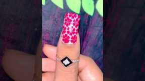 Easy Nail Art Design With Sticker ✨💅💖#viral #explorepage #explore #ytshorts #trending #nailart