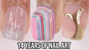 14 YEARS OF NAILS  | viral Instagram and TikTok nail art trends