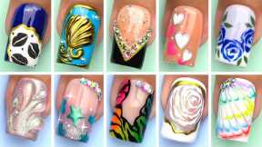 New Nails Art Designs at Home | Easy Nails Art Tutorial | Olad Beauty