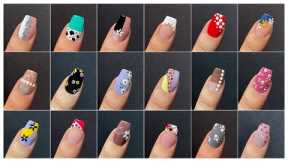 25+ Easy nail art designs with household items || Nail art compilation 2024