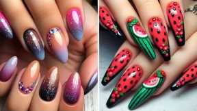 #136 Adorable Nails Art Ideas Compilation 💅 Top 10+ Nails Art Tutorial 😍 Nails Art Tutorial