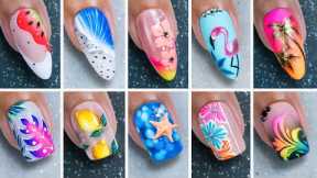 15 Best Summer Nail Art Ideas + Tutorial | New Holidays Nail Art Compilation