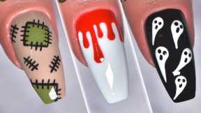 Easy Halloween Nail Art For Beginners | 5 Simple Halloween Nail Design Ideas