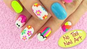 DIY Nail Art Without any Tools! 5 Nail Art Designs - DIY Projects