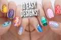 10 Easy Nail Art Designs for