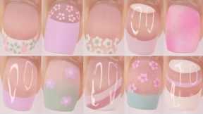 12 EASY nail designs for beginners at home, spring nail art compilation 2025