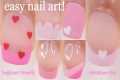 EASY VALENTINE'S DAY NAIL ART FOR