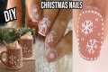 GINGERBREAD CHRISTMAS NAILS ,