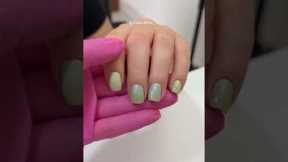 Light green manicure fram.alves_
