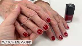 Classic Red Chanel manicure [Watch Me Work]