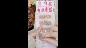 #RemovableNailExtensions #NailExtensions #Manicure #InfluencerManicure #WearableNailExtensions