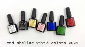 CND Shellac Vivid Collection surprised me!