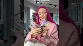Weirdest nails EVER😳😱 the result will shock you! #beauty #funny #diy #nailart #nails #manicure